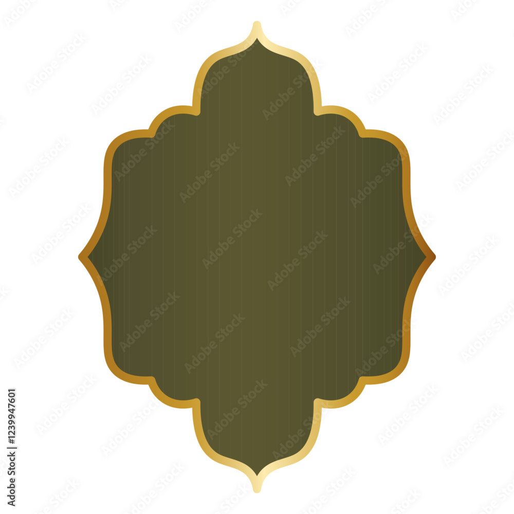 Islamic Ramadan Frame Element Illustration Islamic Ramadan Frame Element Illustration