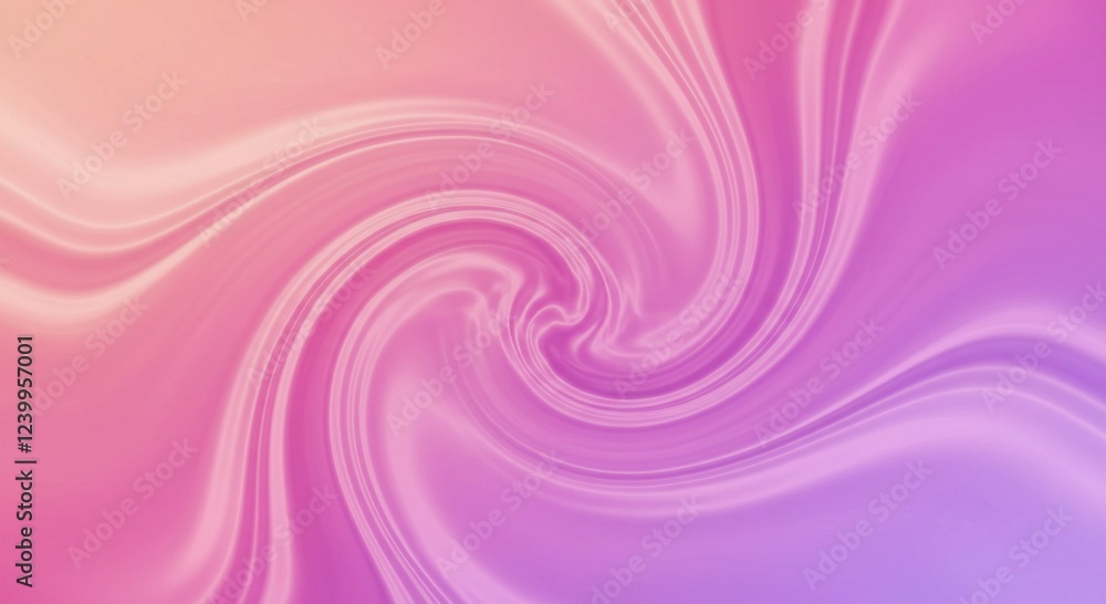 Fototapeta premium Abstract Pink and Purple Swirling Background Fluid Design Gradient Texture Vortex Pattern
