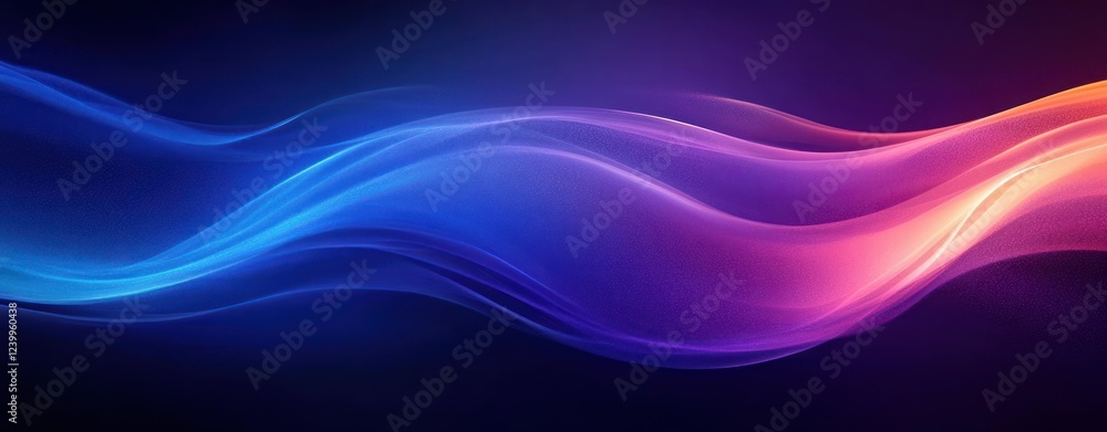 Abstract Blue Violet Wave Design Background Modern Minimalism Abstract Blue Violet Wave Design Background Modern Minimalism