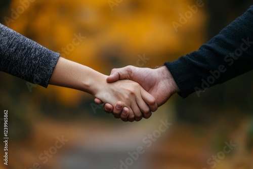 Wallpaper Mural Couple's Hand On Divorce Agreement,  Torontodigital.ca