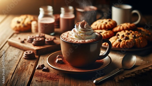 Sweet tasty mix of chocolate candies.