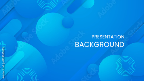 Blue gradient abstract-background suitable for presentations, corporate materials, and creative projects