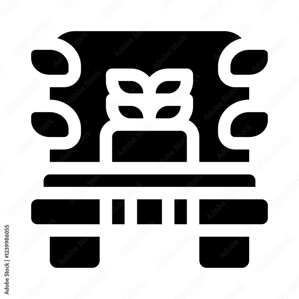 Parade Float glyph icon Parade Float glyph icon
