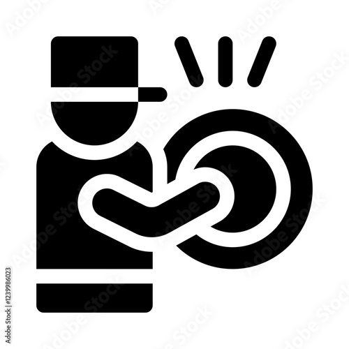 Marching Band glyph icon