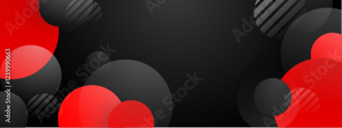 Red and black gradient abstract background for designs, presentations, and modern artistic projects