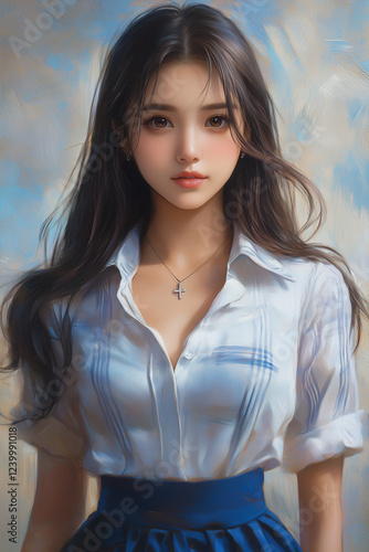 woman, jeans, beauty, fashion, hair, model, bra, body, person, slim, people, brunette, studio, glamour, sensuality, one, lady, black, blue, style, lingerie, skin, smile, hot, pants, dress, skirt, blon