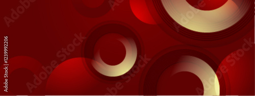 Red gradient abstract background for presentations, modern artwork creation, and digital wallpaper design