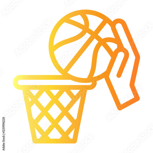 dunk Line Gradient Icon