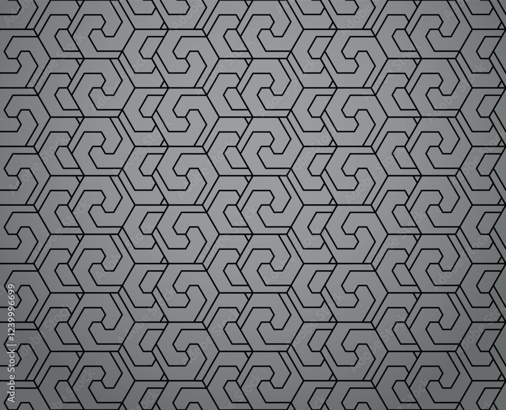 Abstract geometric pattern. A seamless vector background. Gray and black ornament. Graphic modern pattern. Simple lattice graphic design Abstract geometric pattern. A seamless vector background. Gray and black ornament. Graphic modern pattern. Simple lattice graphic design