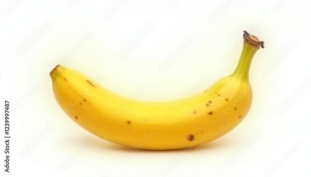 banana white background details realistic banana white background details realistic