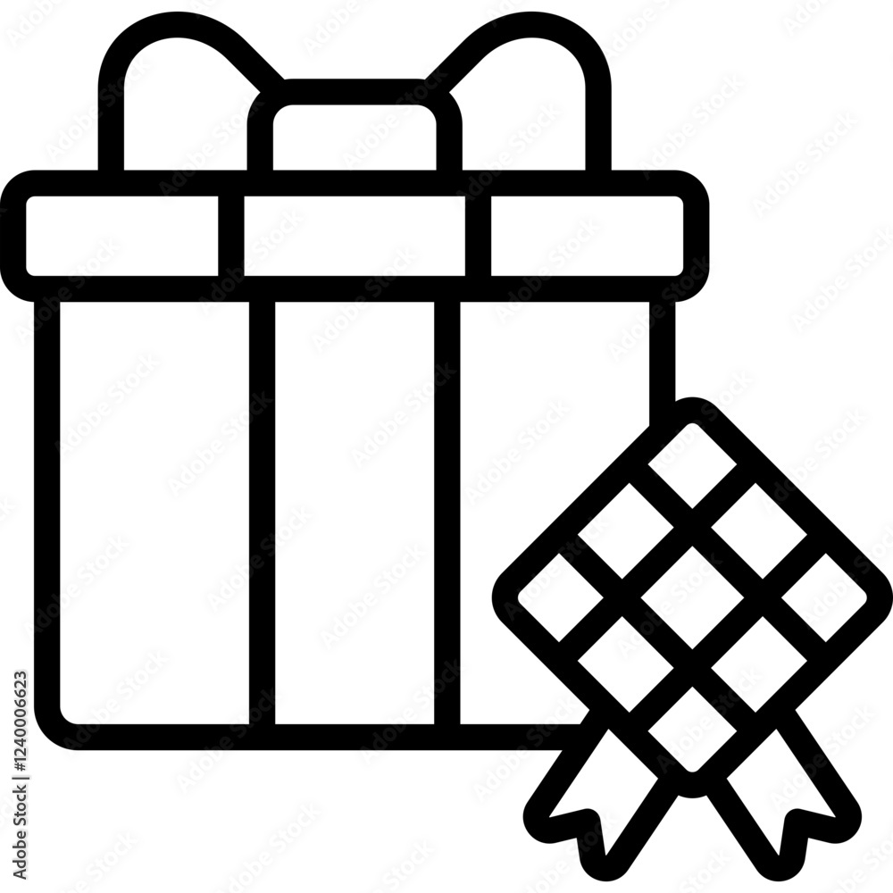 Gift line icon Gift line icon