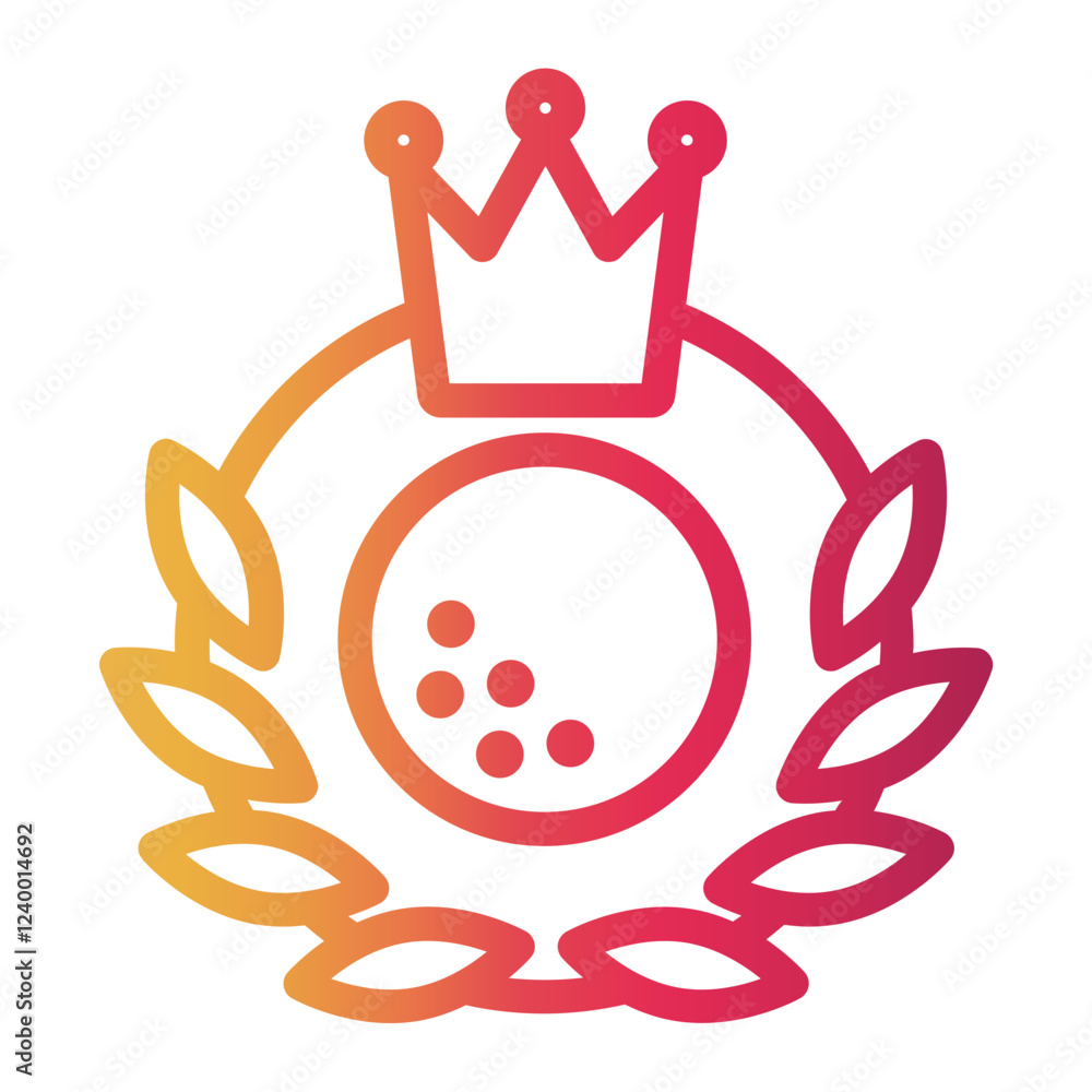 champion Line Gradient Icon champion Line Gradient Icon
