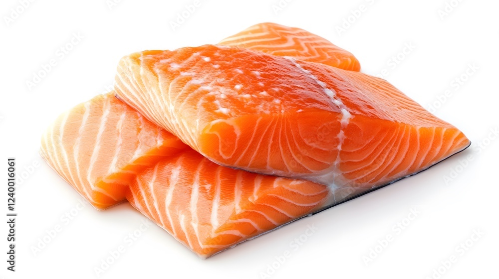 Fresh Salmon Filets Ready For Cooking Fresh Salmon Filets Ready For Cooking