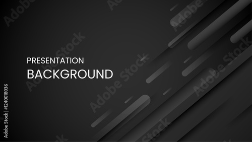 Black gradient abstract background design suitable for presentations, digital design, and modern themes.