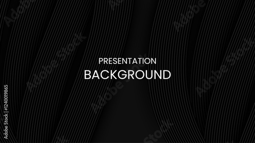 Black gradient abstract background for effective designs, modern business presentations and digital content