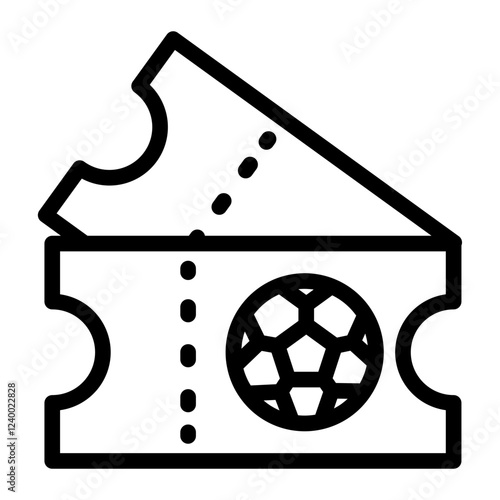 ticket Line Icon