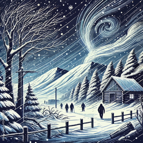 Snow and blizzard (1)