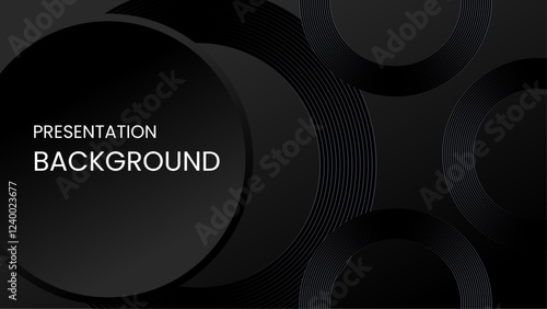 Black gradient abstract background for business presentations, modern graphic design projects, and professional marketing materials.