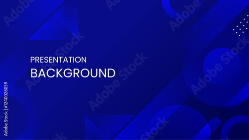 Blue gradient abstract background for presentations, digital designs, and professional projects