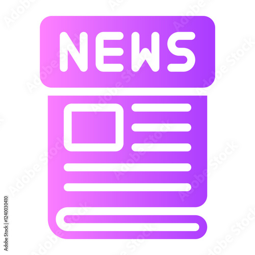 news gradient icon