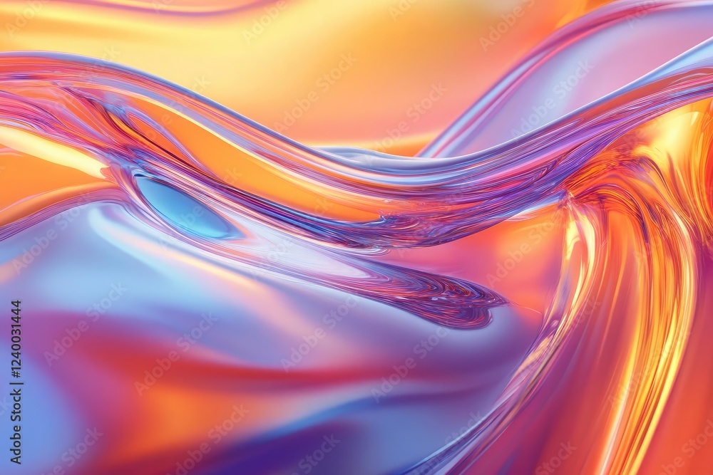 undulating glass waves in prismatic colors creating fluid 3d abstract forms with dynamic lighting undulating glass waves in prismatic colors creating fluid 3d abstract forms with dynamic lighting