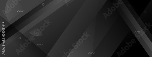 black gradient abstract background suitable for modern presentations, artistic designs, and elegant placeholders