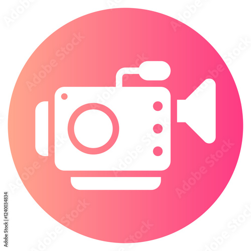 videography gradient icon