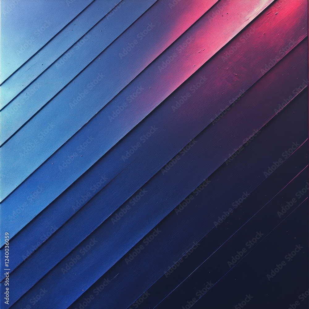 Obraz premium Abstract Blue Lines on Deep Navy Background