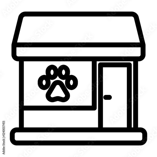 petshop Line Icon