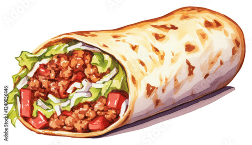 PNG Burito burrito food
