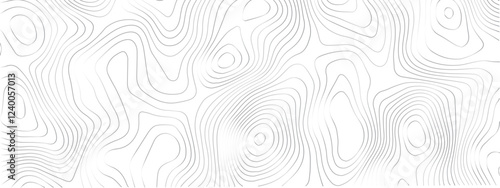 Abstract pattern with lines seamless pattern and topography. sea map and mounted map area space geometrics line technology topo landscape grid map discovery area. Modern design white background.	