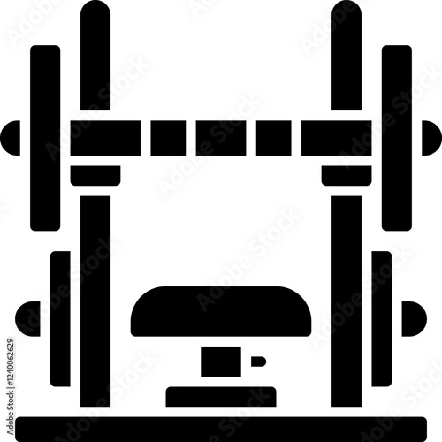 Bench press icon