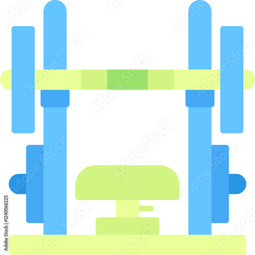 Bench press icon