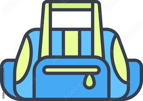 Gym bag icon