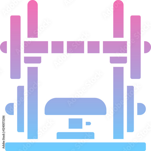 Bench press icon