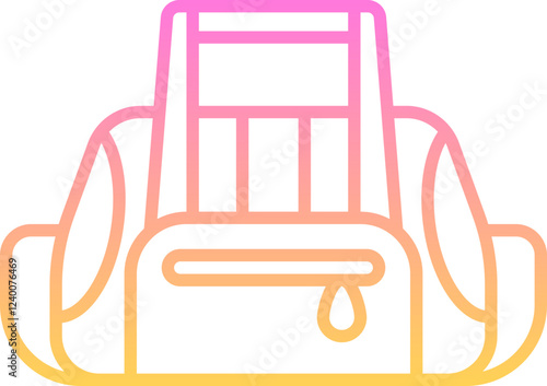 Gym bag icon