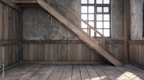Rustic Interior with Wooden...