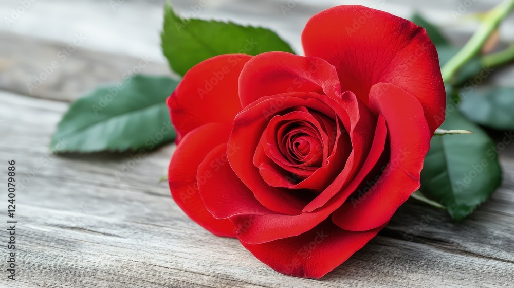 The contrast between the vivid red and the dark backdrop enhances the rose’s timeless beauty and romance The contrast between the vivid red and the dark backdrop enhances the rose’s timeless beauty and romance