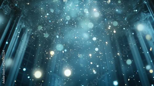 Celestial Dance: Shimmering...