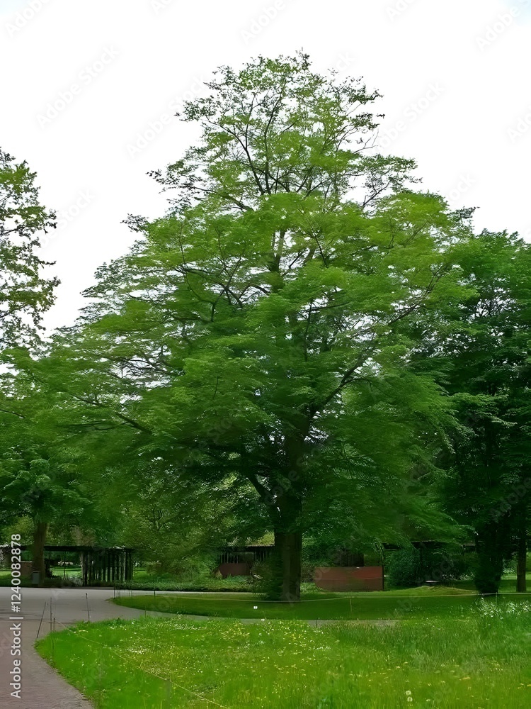 trees in the park trees in the park