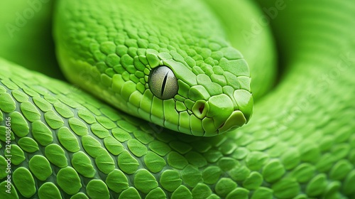 Emerald Serpent's Gaze: A c...