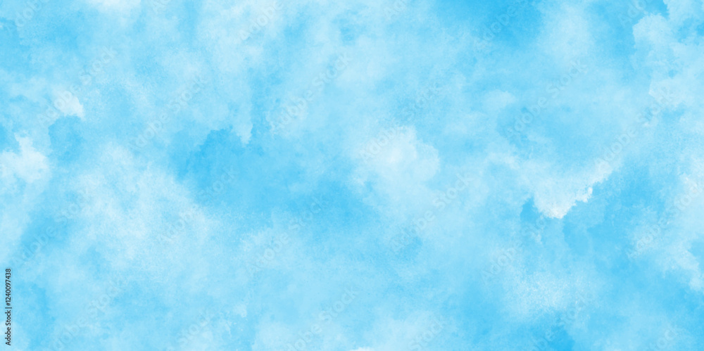 gradient light sky blue shades grunge cloudy watercolor background on white paper texture, blue watercolor abstract sky blue background, soft cloudy watercolor abstract painting background. gradient light sky blue shades grunge cloudy watercolor background on white paper texture, blue watercolor abstract sky blue background, soft cloudy watercolor abstract painting background.