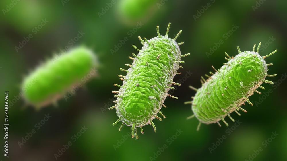 Bacterial growth observation laboratory scientific image microscopic environment close-up view microbiology concept Bacterial growth observation laboratory scientific image microscopic environment close-up view microbiology concept