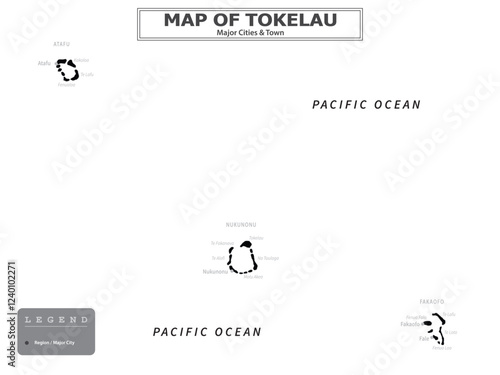 Australian Countries Geography Political map. Political map of country with capital, province or state capital, major cities and town.