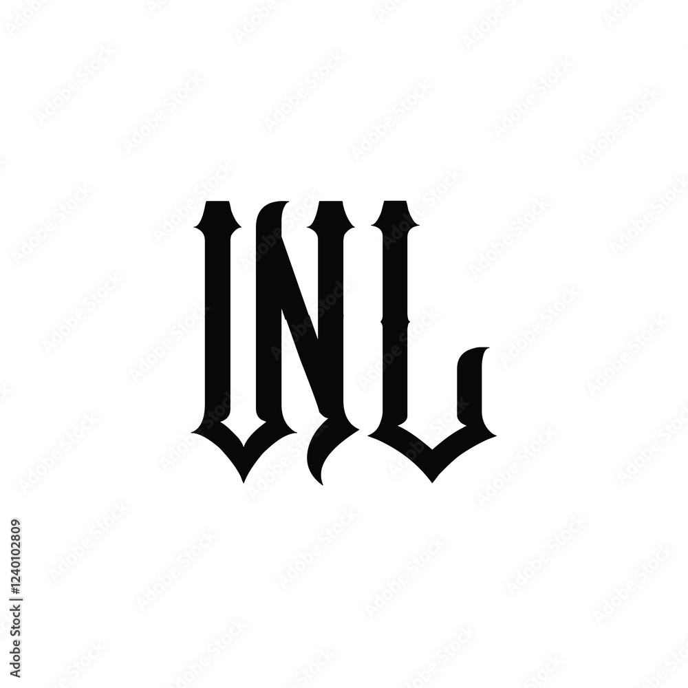 WL monogram logo design letter text name symbol monochrome logotype alphabet character simple logo WL monogram logo design letter text name symbol monochrome logotype alphabet character simple logo