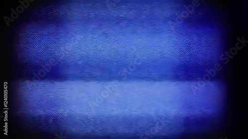  Electric blue digital glitch signal disruption abstract art