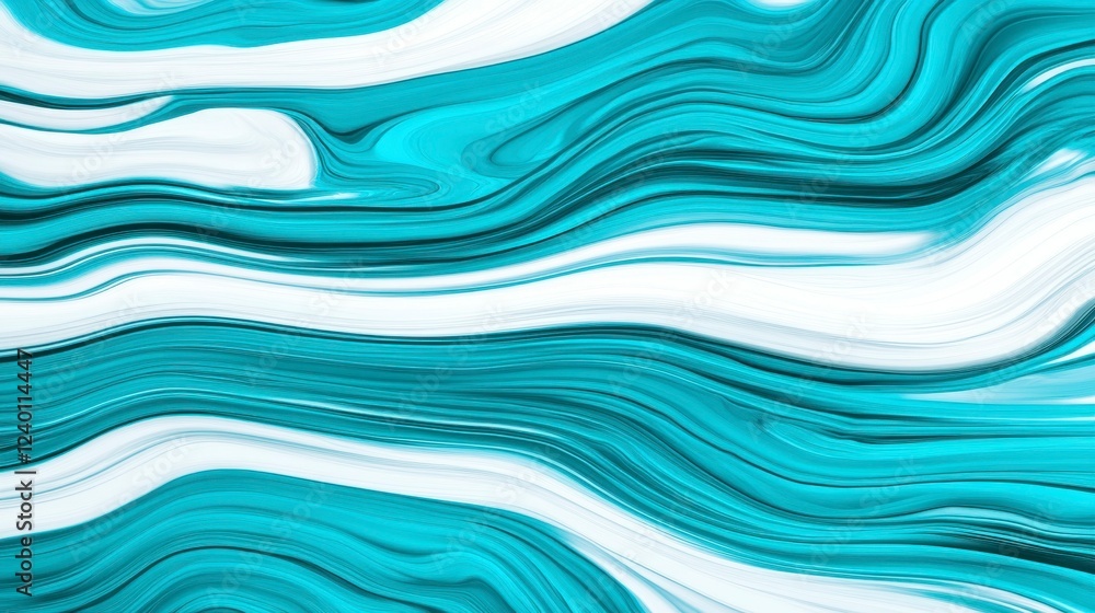 Elegant abstract marble texture design with swirls of turquoise and white colors for modern backgrounds and wallpaper Elegant abstract marble texture design with swirls of turquoise and white colors for modern backgrounds and wallpaper