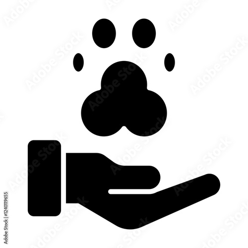 Wildlife Conservation Glyph icons