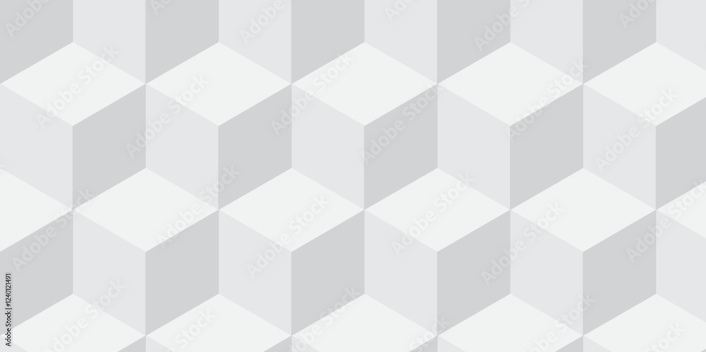 White geometric cube overlap creative concept triangle overlap square technology background. digital cubes fabric and wallpaper grid block texture background.
White geometric cube overlap creative concept triangle overlap square technology background. digital cubes fabric and wallpaper grid block texture background.