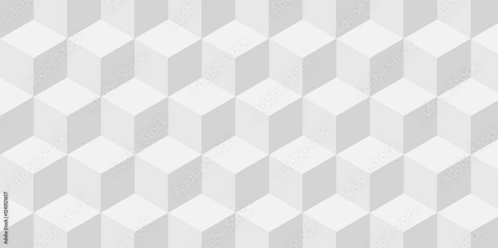 White geometric cube overlap creative concept triangle overlap square technology background. digital cubes fabric and wallpaper grid block texture background.
White geometric cube overlap creative concept triangle overlap square technology background. digital cubes fabric and wallpaper grid block texture background.